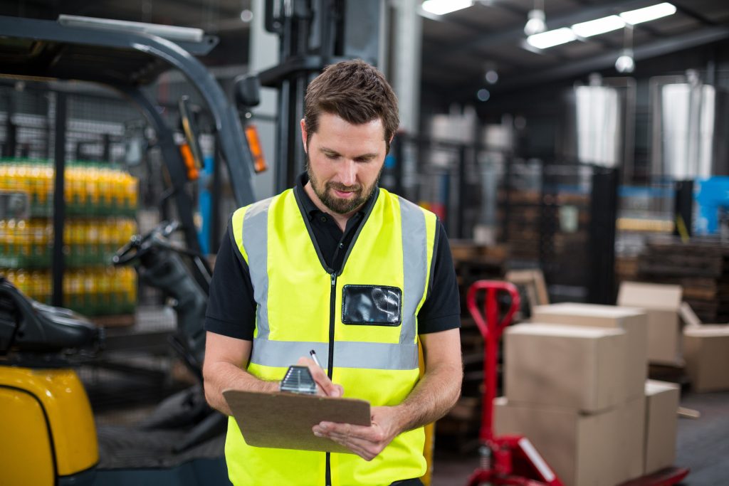 Forklift inspector
